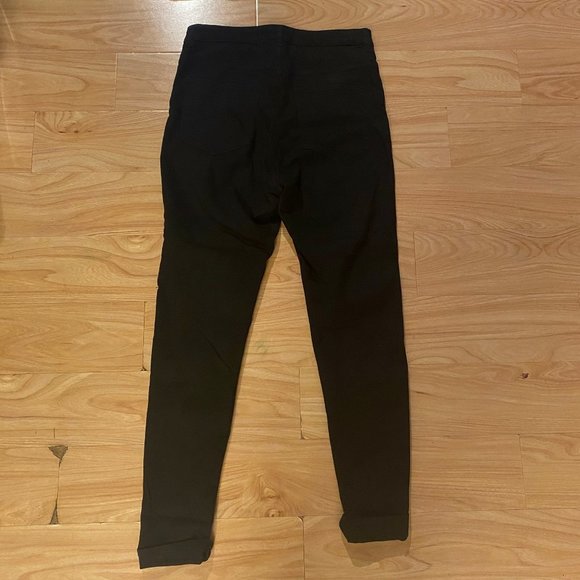 H&M Women Skinny Black Denim Jeans Size EU42 - Picture 2 of 3